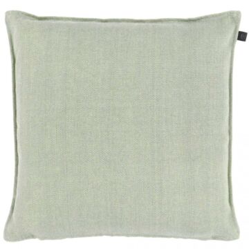 Kissen canvas soft green 45 x 45 cm - Overseas