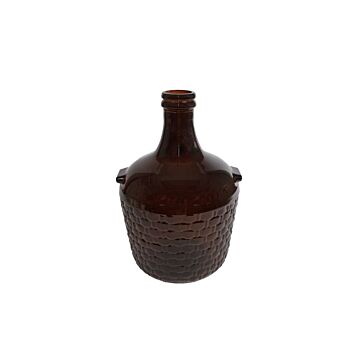 Vase "Garrafe" 4L S braunes Glas 20x20x30cm