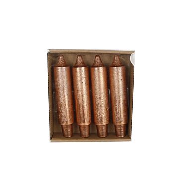 Tischkerze X4 Arcadian Metallic Kupfer 