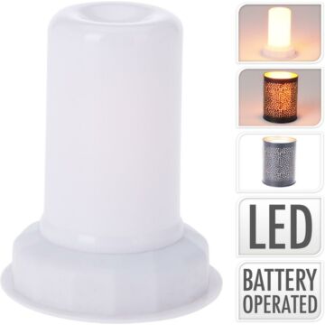 LED-Lampe mit Flammeneffekt