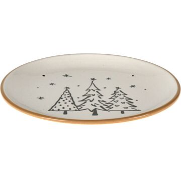 Platte Weihnachtsbaum 20 cm