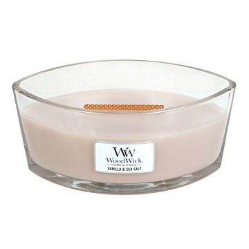 Vanilla & Sea Salt Ellipse Candle - Woodwick
