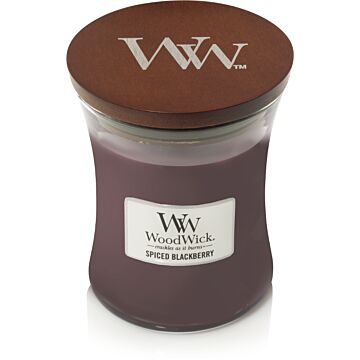 Spiced Blackberry medium Candle - Woodwick