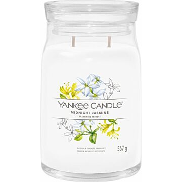 Midnight Jasmine Signature Large Jar - Yankee Candle