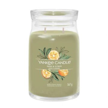 Sage & Citrus Signature Large Jar – Yankee Candle