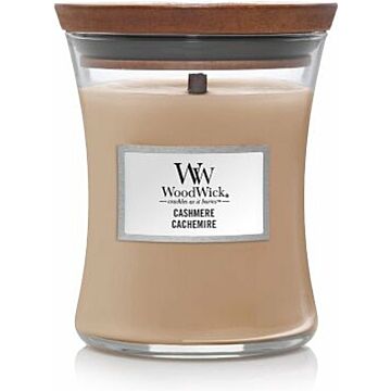 Cashmere medium Duftkerze – WoodWick