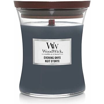 Evening Onyx Mittlere Kerze – WoodWick
