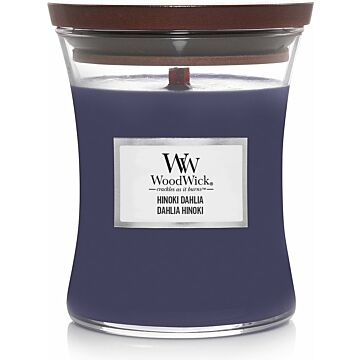 Hinoki Dahlia medium Candle - WoodWick