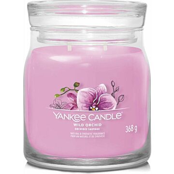 Wild Orchid Signature Mittelglas - Yankee Candle