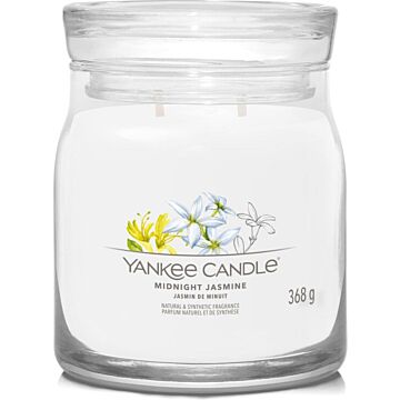 Midnight Jasmine Signature Mittelglas - Yankee Candle