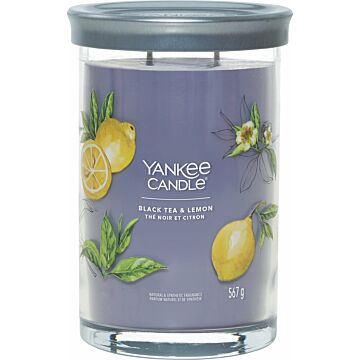 Black Tea & Lemon Signature large Tumbler - Yankee Candle