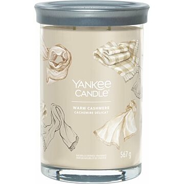 Warm Cashmere Signature Large Tumbler - Yankee Candle