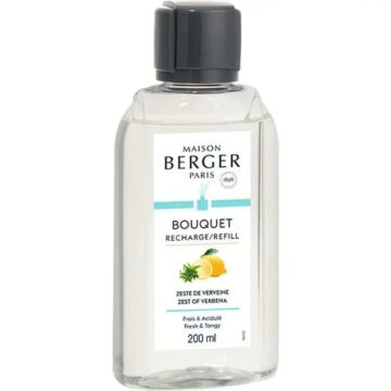Nachfüllbarer Parfümzerstäuber mit Stäbchen 200ml Zeste de Verveine - Lampe Berger