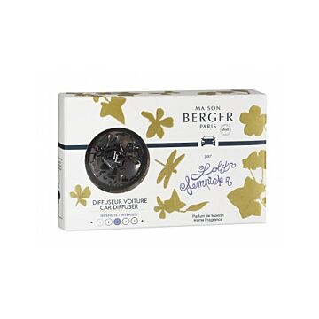 Auto-Parfüm Starter-Set + 1 Nachfüllpackung Lolita Lempicka - Gun metal - Lampe Berger