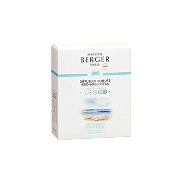 Auto-Parfüm Nachfüllpackung 2 Stück Vent d'Océan - Lampe Berger