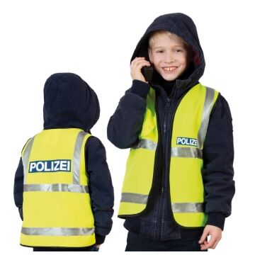 Polizeiweste Neon 104/116
