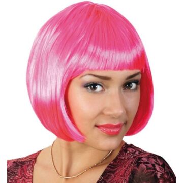 Perücke Lola Neon pink Perücke Lola Neon pink
