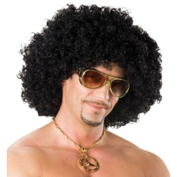 Perücke Afro schwarz Perücke Afro schwarz