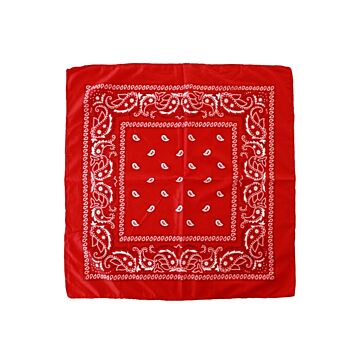 Taschentuch mit Motiv rot