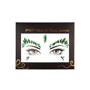 PXP Face & Body jewel Emerald Bling