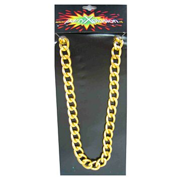 Pooier-Kette Gold, grobes Modell