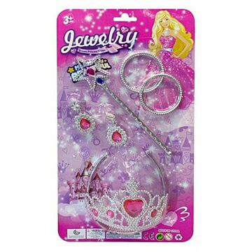 Prinzessinnen Schmuckset 4-teilig Prinzessinnen Schmuckset 4-teilig
