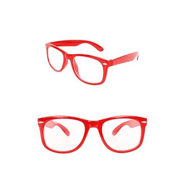  Blues Brother Brille rot