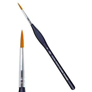 Bürste rund ergonomisch Größe 4 - PXP