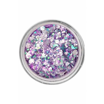 Pressed chunky glitter cream purple candy - PXP