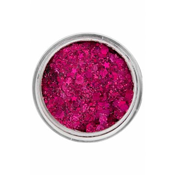 Pressed chunky glitter cream pink fuchsia - PXP