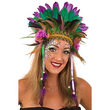Kopfschmuck Hidatsa