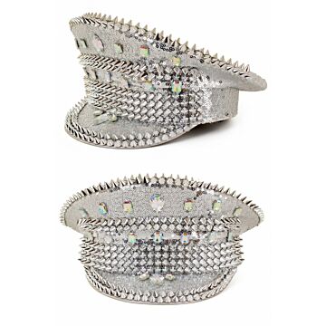 Kappe Bling Silber