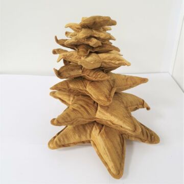 Baum velours 23x28cm ocher
