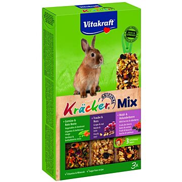 Trio mix Nüsse / Gemüse 3in1 Kaninchen
