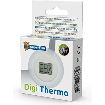  Aquariumthermometer digital weiß - SuperFish