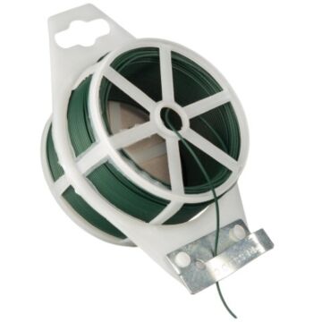 Bindedraht plastifizierter Metalldraht grün Ø 0,6 mm