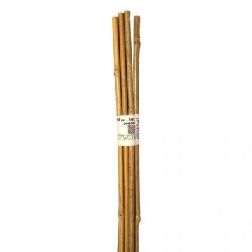 Bambus Stab naturel Ø 6-8mm set 10 stück