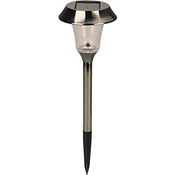 Solar-Stehlampe für den Außenbereich Georgia, schwarz, 46,8 cm – Luxform