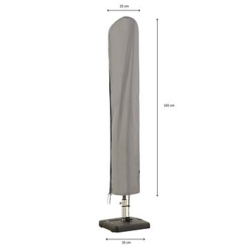 Schutzhülle L 165 cm grau