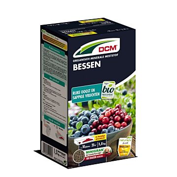 Meststof bessen 1.5 kg strooidoos