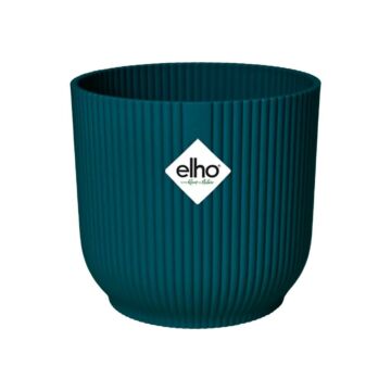 Blumentopf Vibes Fold rund blau Ø 14 cm - Elho