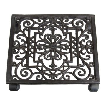 Trolley Gusseisen quadratisch L 29,6 cm