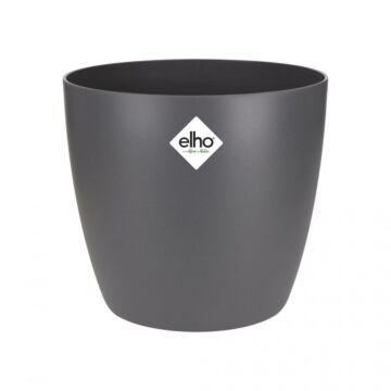 Elho Topf Brussels rund  Ø 14 cm anthrazit