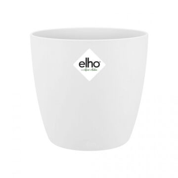 Elho Blumentopfes Brussels rund Ø 13 cm weiß