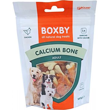 Hundesnack Boxby Calcium Knochen 100g