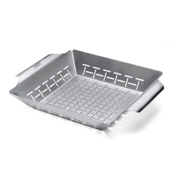 Weber Edelstahl Deluxe Grillkorb groß
