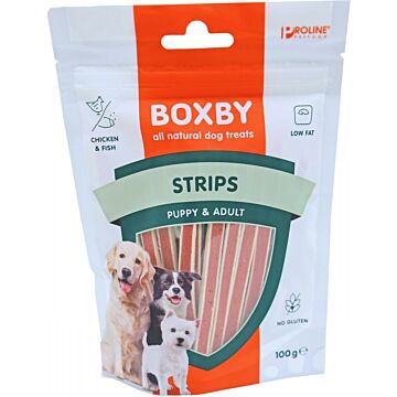 Hundesnack Boxby Streifen 100g