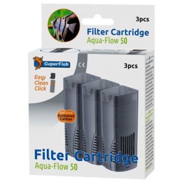 Superfish Aquaflow 50 easy click cassette 3 Stück