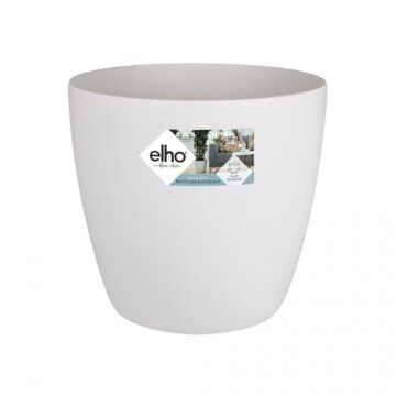 Elho BlumenTopf Brussels rund rollen Ø 47 cm weiß