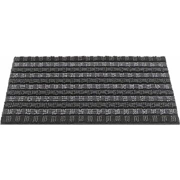 Fußmatte Quadro Scrape graphit 50x80 cm - Hamat